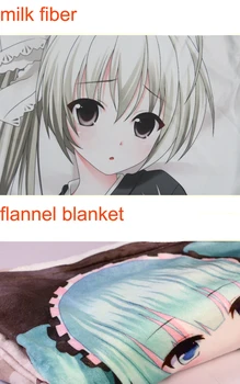 Septembra aktualizácia Anime Hakuoki Kazama Chikage & Okita Souji posteľ mlieko list & deka letná deka 150x200cm