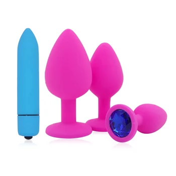 Sex Shop Krištáľové Šperky Zadok Plug Dildo Erotické Hračky Vibrátor Masáž Vibrátorom Silikónový Análny Plug Stimulátor Klitorisu Sexuálne Hračky, A3