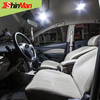 ShinMan 7x LED AUTO Ľahkého Auta Interiérové LED osvetlenie Vozidla Na Infiniti g37 G37 Coupe Interiérové LED Svetla kit 2008-LED Auto