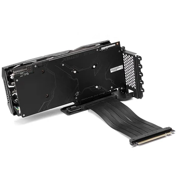 Shockproof Anti-interferencie Stojí Vysoká Stabilita PCIe Slot Univerzálny Kovový Vertikálne GPU Držiak S 220 mm Ploché Line Mount