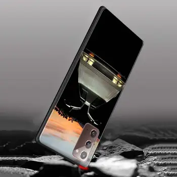 Silikónové Mäkké puzdro pre Samsung Galaxy Note 20 Ultra Poznámka 10 8 9 10 Plus 20 5G Čierny Kryt Späť Do Budúcnosti Telefón Prípadoch