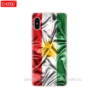 Silikónový Kryt telefónu Prípade pre Xiao redmi 5 4 1 1s 2 3 3 pro PLUS redmi poznámka 4 4X 4A 5A kurdistan Curdistan vlajka
