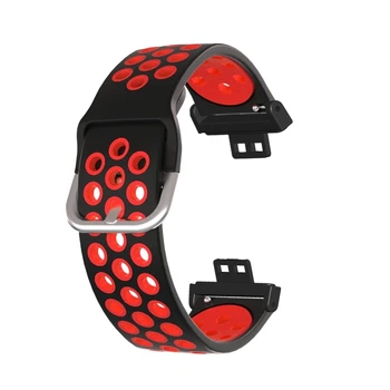 Silikónový Pre Huawei Sledovať FIT Popruh Smartwatch Príslušenstvo Náhradné Šport kompatibilné con correa pre huawei sledovať fit