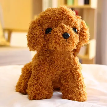 Simulácia teddy psa plyšové hračky šteňa bábika deti dar bez značku 20 CM Plyšové hračky Juguetes de peluche
