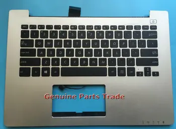 Skutočný Originál klávesnica Pre Notebook Asus S300 S300C S300SC S300K S300Ki S C Shell opierka Dlaní