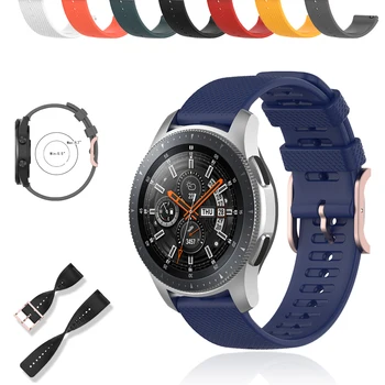Sledujte šport popruh Pre Huami Amazfit GTS Silikónové Farebné náramok pre Samsung Galaxy Sledovať 42 46 mm/Watch GT 2E smart zápästie Band