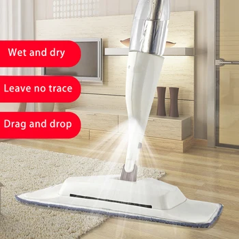 Spray Mop Kefa Nastaviť Magic Mop Drevená Podlaha Plochý Mop Domácnosti Kúpeľňa Cleaning Tool Opakovane Mikrovlákna, Tesnenie Lenivý Mp