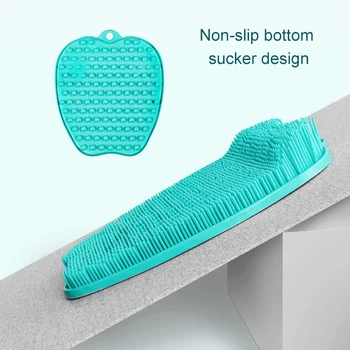 Sprcha Nohy Práčky Masér Cleaner Non-Slip Exfoliácia, Akupresúrna Masáž Mat PI669