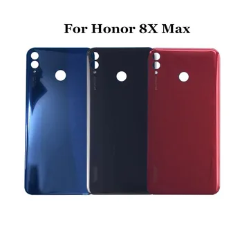 Späť Kryt Batérie Zadné Sklo Panel Dverí Bývanie Prípade Huawei Honor 8X Max