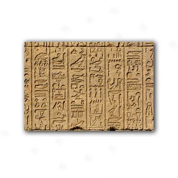 Staroveké Egyptské Hieroglyfy Písanie Nástenná Maľba Na Stenu Umelecké Plátno Na Maľovanie Plagátu Obrázok Dekor Moderné Domáce Dekorácie Izba Dekor