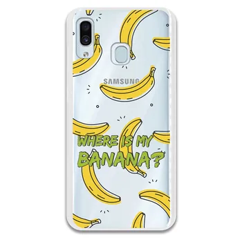 Stojan prípade Banánov kostým kreslenie WP012 pre Samsung Galaxy A30