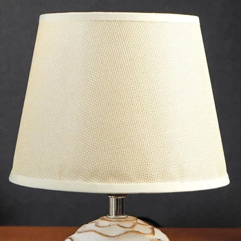 Stolná lampa 38036/1 E14 40W biela so zlatou patinou 19.5x19.5x29 cm 4738464 Lampa Stolná Svetlá