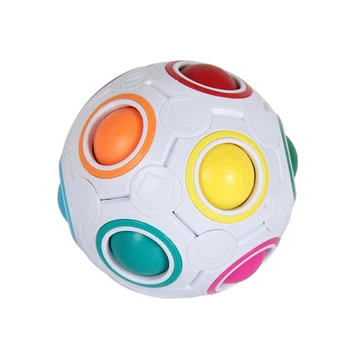 Stres Odľahčovacia Rainbow Magic Ball Zábavné Kocky Fidget Puzzle Vzdelávania Hračka