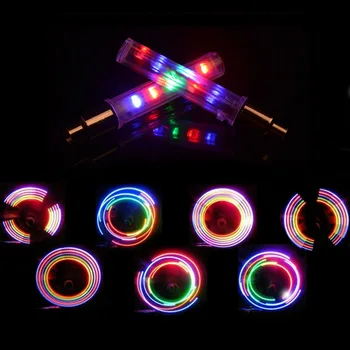 Stropné Svetlá LED Pneumatiky Pneumatiky Ventil Čiapky Špice Kolesa LED Výstražné Svetlo 2 KS Svetlo na Bicykel v rámci Batérie Horskej Ceste