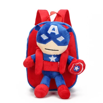 Superhrdinu Spider Man Deti na Školské Tašky pre Deti, Batohy Kapitán Americkej Aktovka Baby Chlapci Malý Batoh Taška