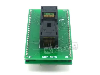 TSOP40 NA DIP40 TSSOP40 Studní IC Test Zásuvky Programovací Adaptér 0,5 mm Ihrisku