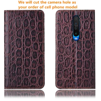 Top triedy skutočné cowhide kožené magnetické telefón puzdro na Huawei Honor 20 Lite prípade Huawei Honor 20S telefón taška držiteľa karty