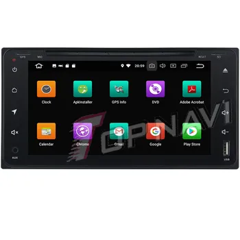 Topnavi Android 8.0 Auto DVD Media Center, CD Prehrávač Pre Toyota RAV4/Corolla/Vios/Hilux Land Cruiser Stereo GPS Navigácie 4+64GB