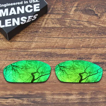 ToughAsNails Polarizované Náhradné Šošovky pre Oakley Mixér slnečné Okuliare Green Zrkadlové Farba (Objektív Iba)