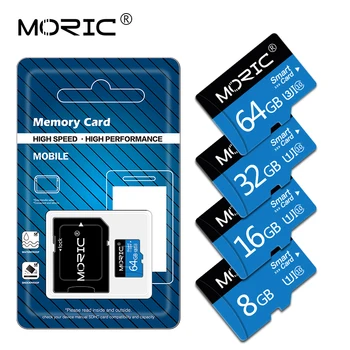 Trieda 10 Micro SD karty 128 gb Pamäť/TF karty cartao memoria de sd karta 4 GB 8 GB 16 GB 32 gb, 64 gb 256 gb s voľným adaptér 2020