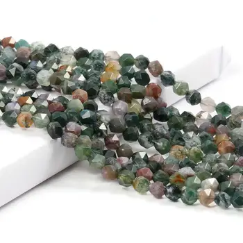Tvárou Prírodného Kameňa Korálky Rose Quartzs Crystal Klenot pre Šperky pre šperky, takže voľné korálky DIY Náramok Náhrdelník