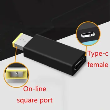 Typ-C Žien na Námestí Male USB PD Napájania, Nabíjací Adaptér JEDNOSMERNÉHO prúdu pre Lenovo N0HC