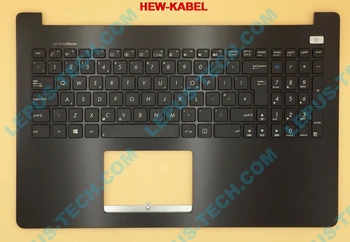 UK NÁM anglická Klávesnica pre ASUS X502 X502CA 90NB00I1-R31UK1 klávesnica s opierka dlaní top prípade, čierna farba