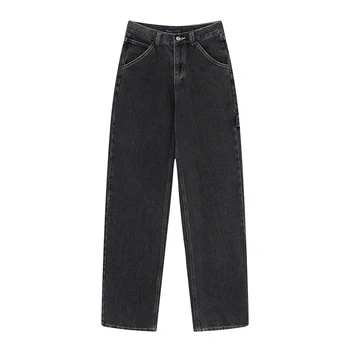 UNUTH Dievčatá Štíhle Čierne Džínsy 2020 Módne Dámy Vintage Bomba Džínsové Nohavice Streetwear Ženy Elegantné Džínsy