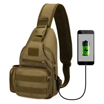 USB Chargings Crossbody Tašky Muž Tašky cez Rameno Mužov Anti Theft Hrudníka Taška Školy Lete Krátky Výlet Messenger Taška 2020