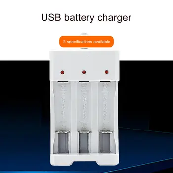 USB Sloty Nabíjačka Rýchle Nabíjanie skratu Ochrana AAA a AA Nabíjateľné Batérie Stanice Vysokej Kvality