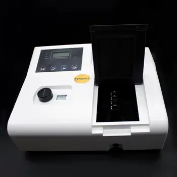UV-Viditeľné Spektrofotometer 721 LDC Digitálne Lab Spektrofotometer 350-1020nm Halogénové Lampy laboratórneho Vybavenia