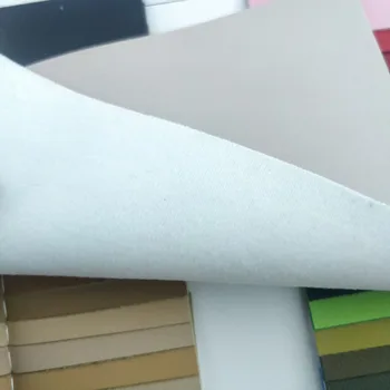 Ultratenké textúry kože faux kožené tkanina Pvc, syntetické kožené 54 farba 0,9 mm textilné tkaniny pre taška na pás, batoh