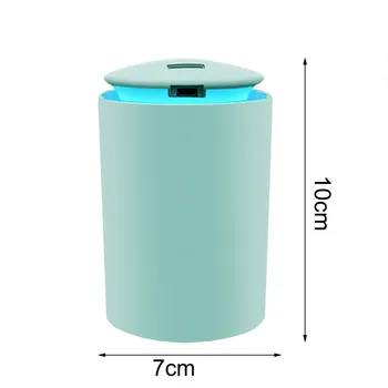 Ultrazvukové Mini Zvlhčovač Vzduchu Arómu esenciálneho Oleja Difúzor pre Domáce Auta USB Fogger Hmly Maker s LED Nočné Lampy 2021