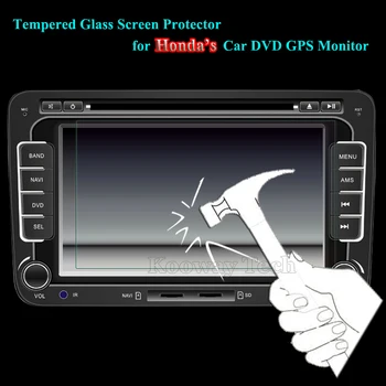 Unidopro 175*99 / 176*97 / 152*85 mm LCD Stráže pre Honda XRV Auta GPS PDA MP4 Video DVD Premium Tvrdeného Skla Screen Protector