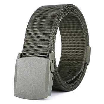 Unisex ceinture femme pás vonkajšie ľahký nylonu ochrany životného prostredia hladké plastové pracky taktické Hypoalergénne pásu