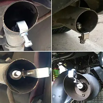 Univerzálny Simulátor Whistler Výfukových Falošné Turbo Whistle Rúry Zvuk Šál Blow Off Auto Styling Tunning S/M/L/XL