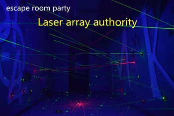 V reálnom živote Miestnosť Uniknúť hra rekvizity Komnata Laserové pole Prop