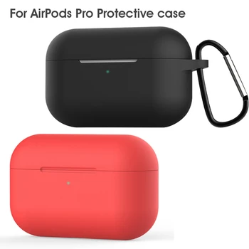 VAORLO Nepremokavé Shockproof Mäkké Silikónové puzdro Pre Apple Airpods Pro puzdro Skin Protector Pre iPhone Airpods 3 Príslušenstvo
