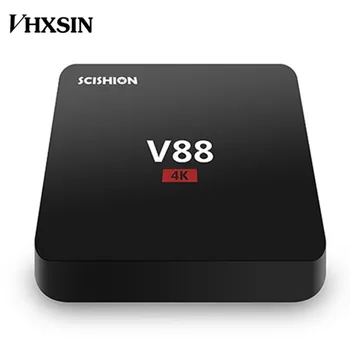 VHXSIN 10 KS Hot Predaj V88 RK3229 1G 8G Android 7.1 Tv Box Quad Core Hd 4k Android Set-Top-Box