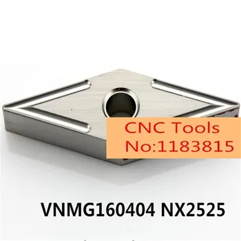 VNMG160404 NX2525 VNMG160408 NX2525 karbidu vložky sústruh otočením držiaka nástroja SVJCR nudné bar cnc oceľ nehrdzavejúca oceľ