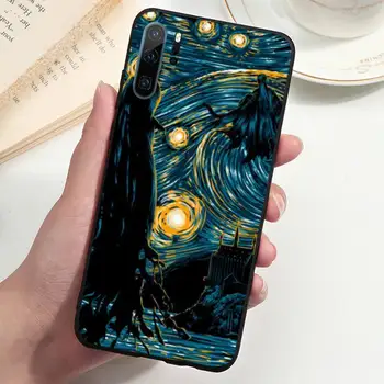 Van Gogha, Hviezdna Noc Star Telefón puzdro Na Huawei P20 P30 P40 lite Pro P Smart 2019 Mate 10 20 Lite Pro Nova 5t