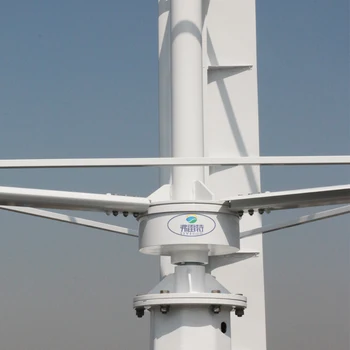 Vertikálna os veterných turbín 2000w s 3 čepele 12/ 24/48v vertikálnych veterných turbín bez hluku pre domáce použitie