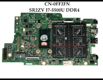 Veľkoobchod CN-0FF2FN pre Dell Inspiron 7378 Notebook Doske FF2FN SR2ZV I7-7500U DDR4 Len Plne Testované Vysokej kvality