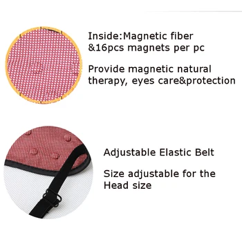 Veľkoobchod Factory Väčšinu Cena Magnetické Zdravotnej Starostlivosti Spánku Očná Maska Kryt Mäkkého Materiálu