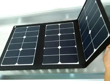 Veľkoobchod Sunpower Skladací Solárny Panel, Nabíjačka, Taška s Dc Konektor