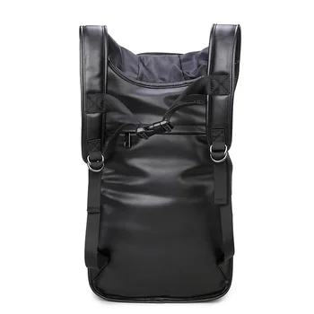 Veľkú Kapacitu Mužov Obnoviť 3D Pohode kostre batoh gotický razba taška kožené 3D Taška cez Rameno s Kapucňou Cestovný Batoh
