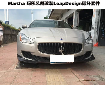 Vhodné pre Maserati Quattroporte Skok dizajn uhlíkových vlákien chvosty spojler krídlo