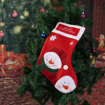 Vianočná Pančucha Dekorácie pre Domov Ozdoby na Vianočné stromčeky Candy Darčekové Tašky Deti Darčeky na Nový Rok Party Dekorácie Dodávky