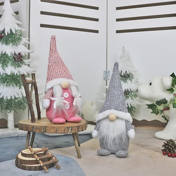 Vianočné Anonymný Bábika Krásne Plyšové Trpaslíci Figúrky, Hračky pre Veselé Vianoce Domov Strán Nový Rok