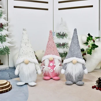 Vianočné Anonymný Bábika Krásne Plyšové Trpaslíci Figúrky, Hračky pre Veselé Vianoce Domov Strán Nový Rok